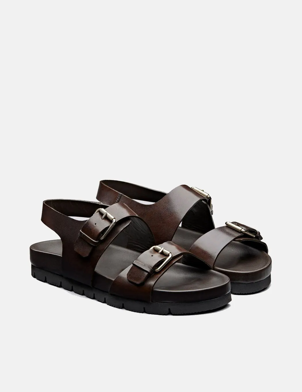 - Reduced price Sandal Lennox Grenson Trending product Brown (Leather) Dark