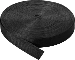110 Yards Webbing 2 Inch Heavyweight Polypropylene Webbing Strap Fabric Flat Rope Strap Heavy Duty Poly for Gear Repairing DIY Craft