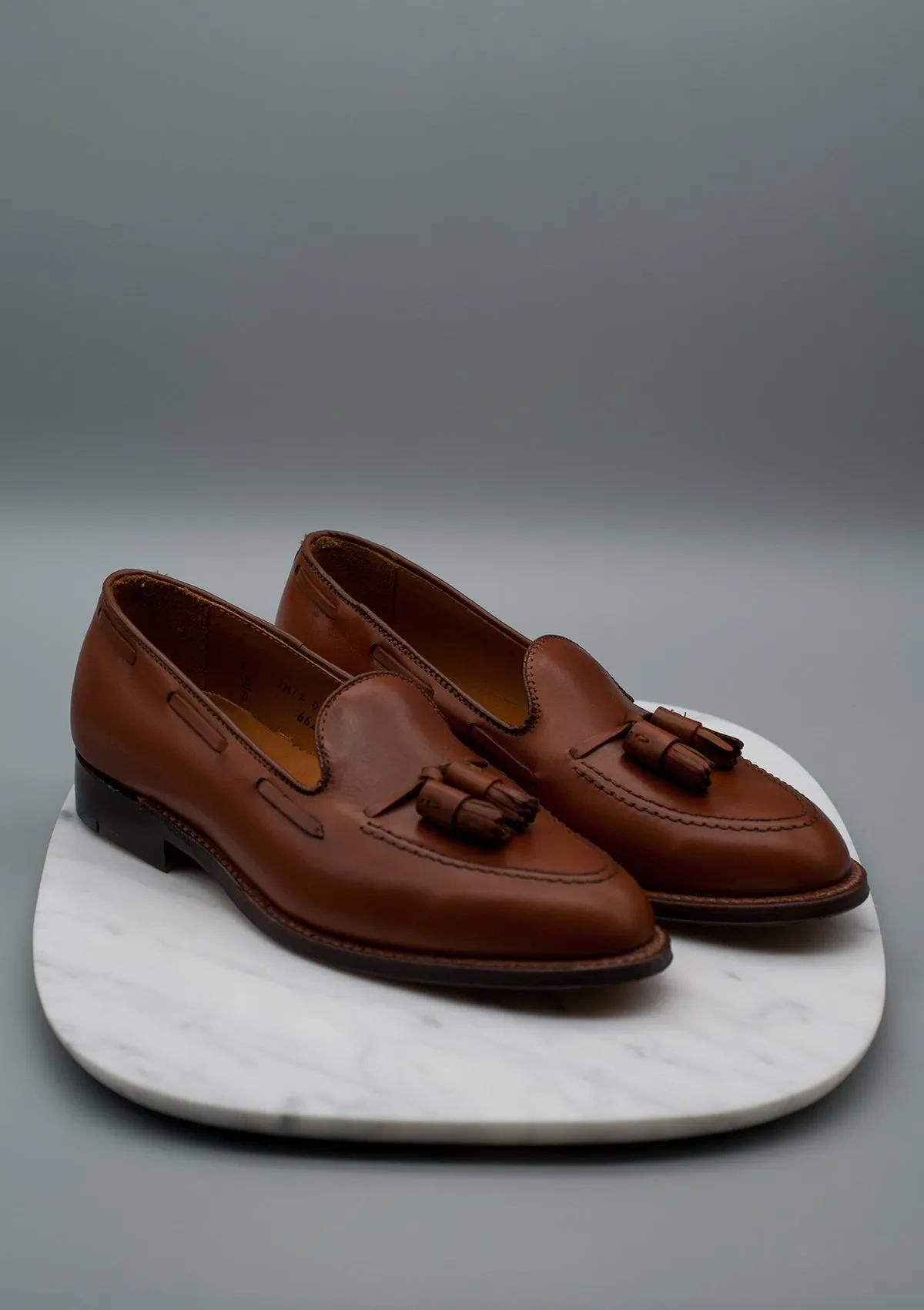 662 Burnished Tan Tassel Loafer