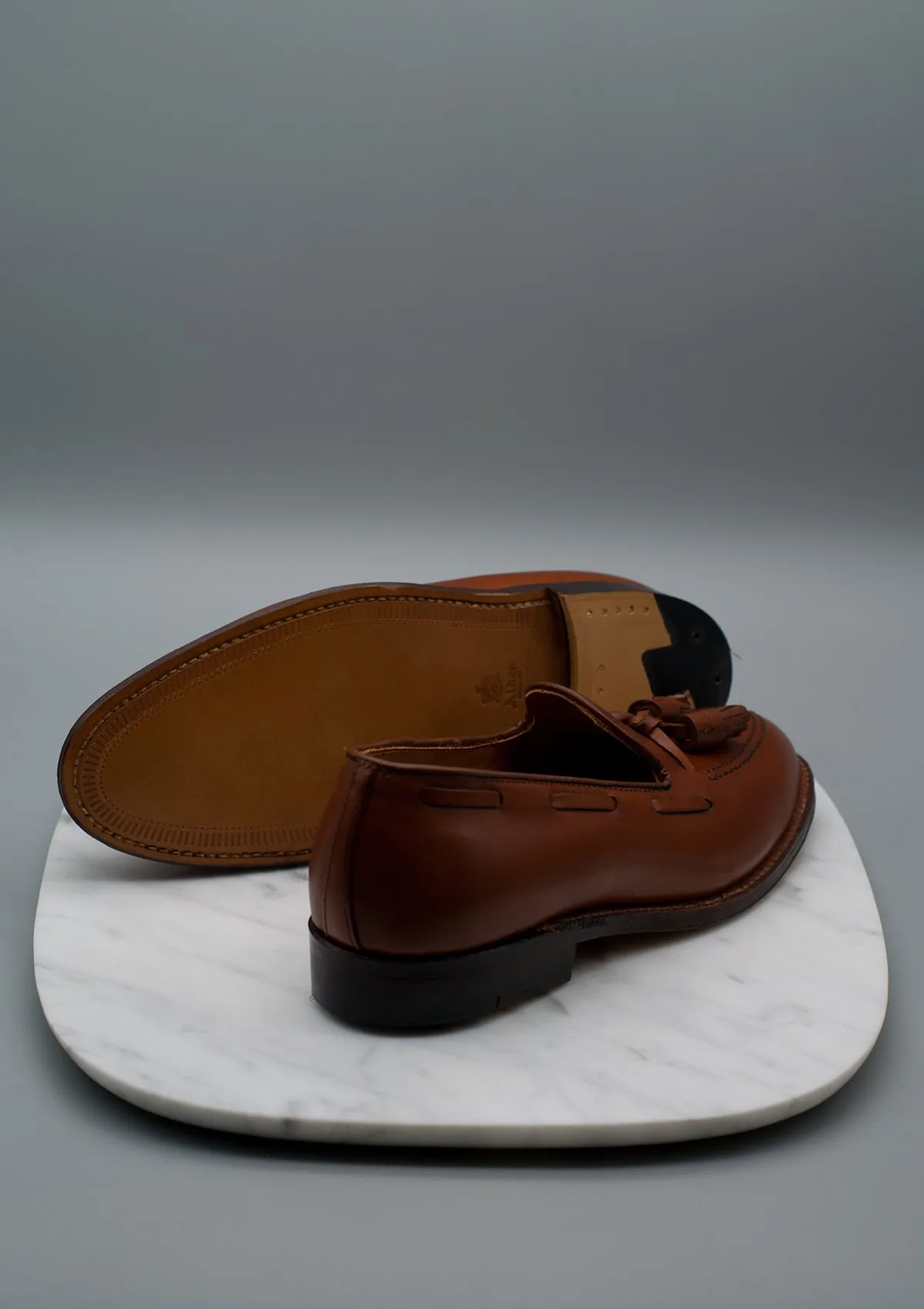 662 Burnished Tan Tassel Loafer