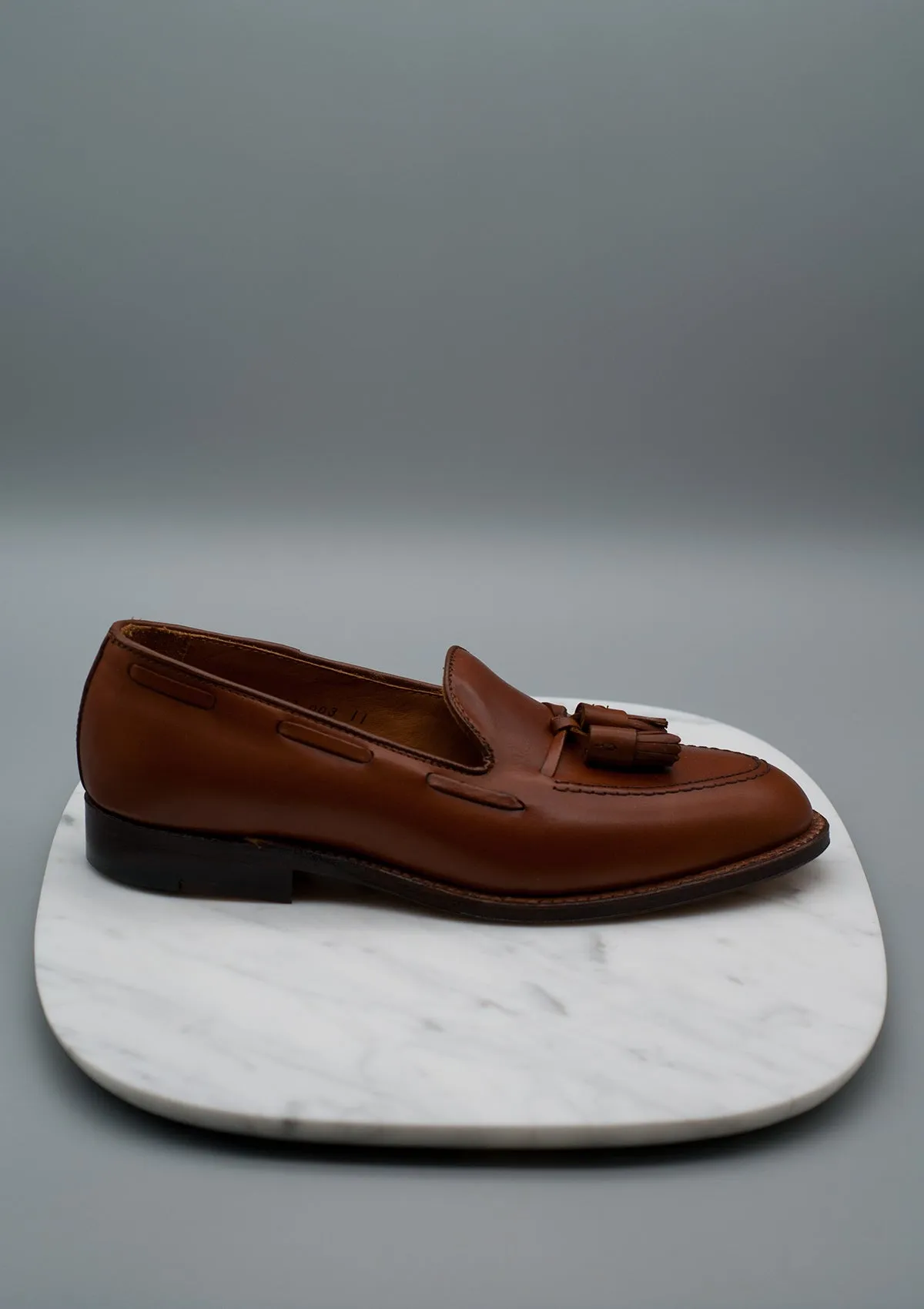 662 Burnished Tan Tassel Loafer