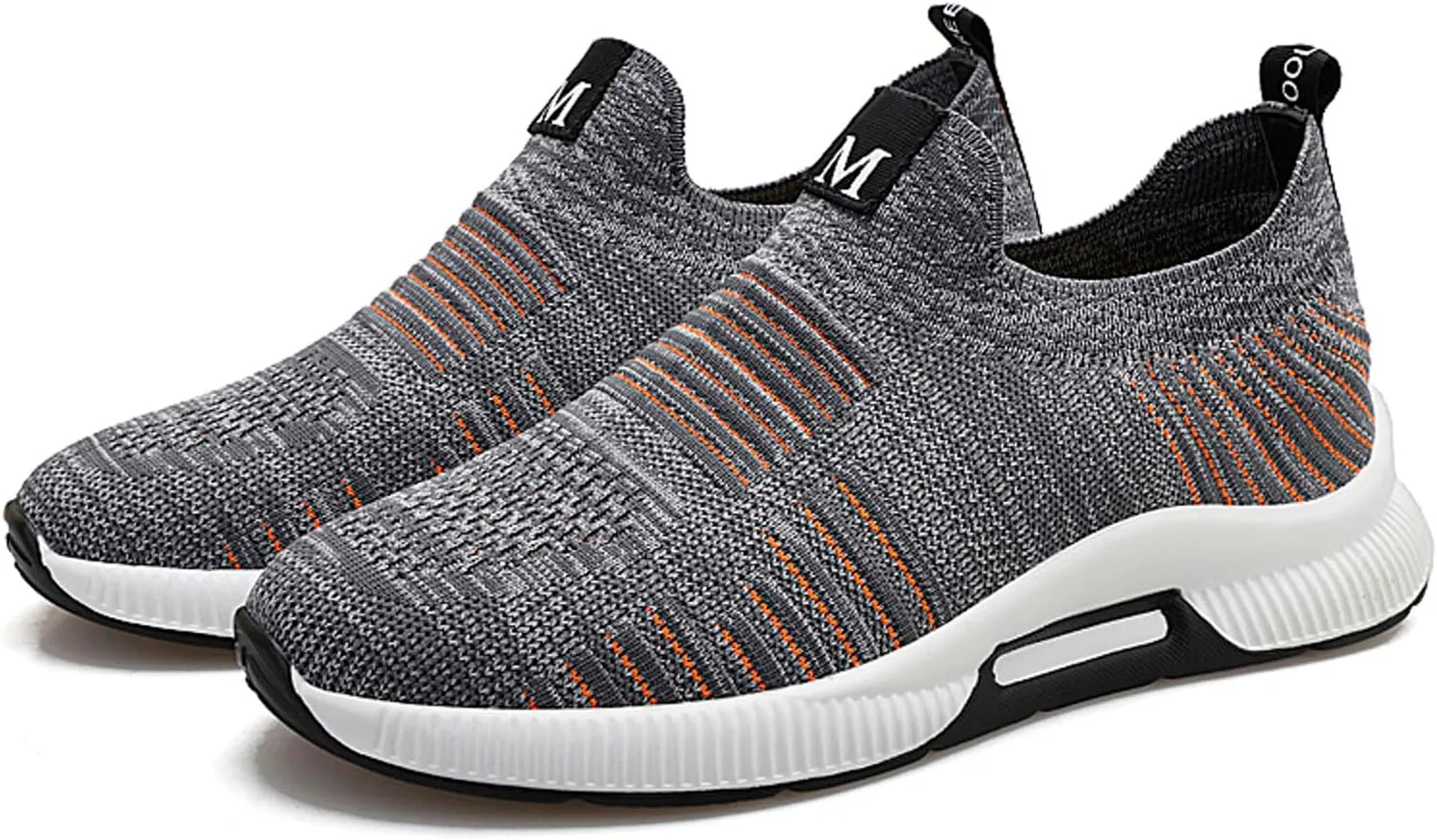 8cm Men's Elevator Shoes Men's Casual Mesh Trainers Lightweight Breathable Lace Up Sports Mens Sneaker Boots Size 13