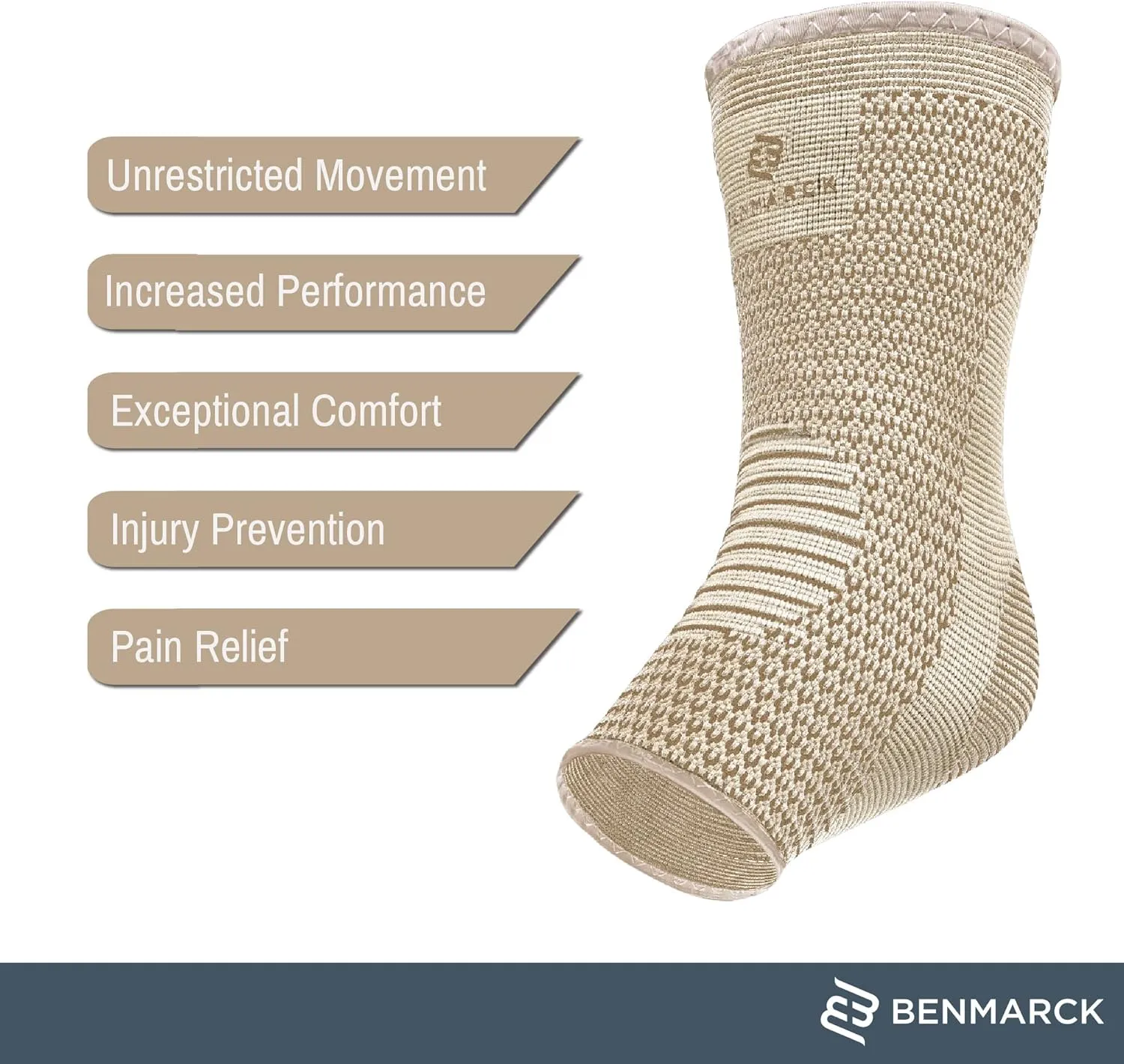 Achilles Tendon Support Brace, Plantar Fasciitis Sock, Ankle Compression Sleeve For Running, Tendonitis and Flat Feet Relief