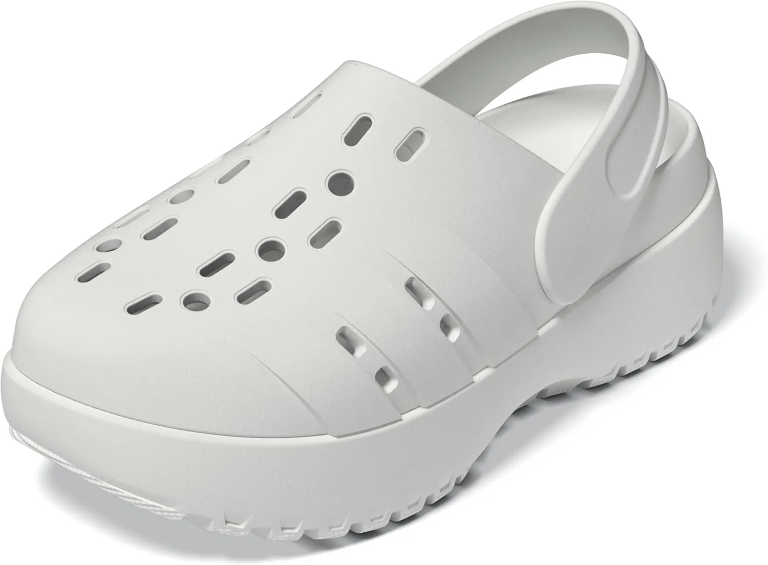 adidas Women's Adilette Clog Platform Slide Sandal