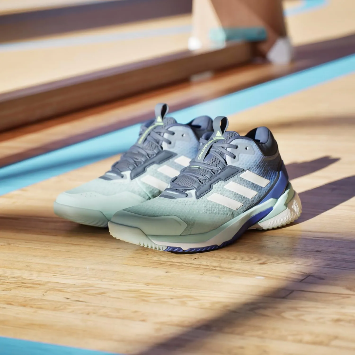 adidas Women's Crazyflight 5 Mid Top Indoor Sneaker