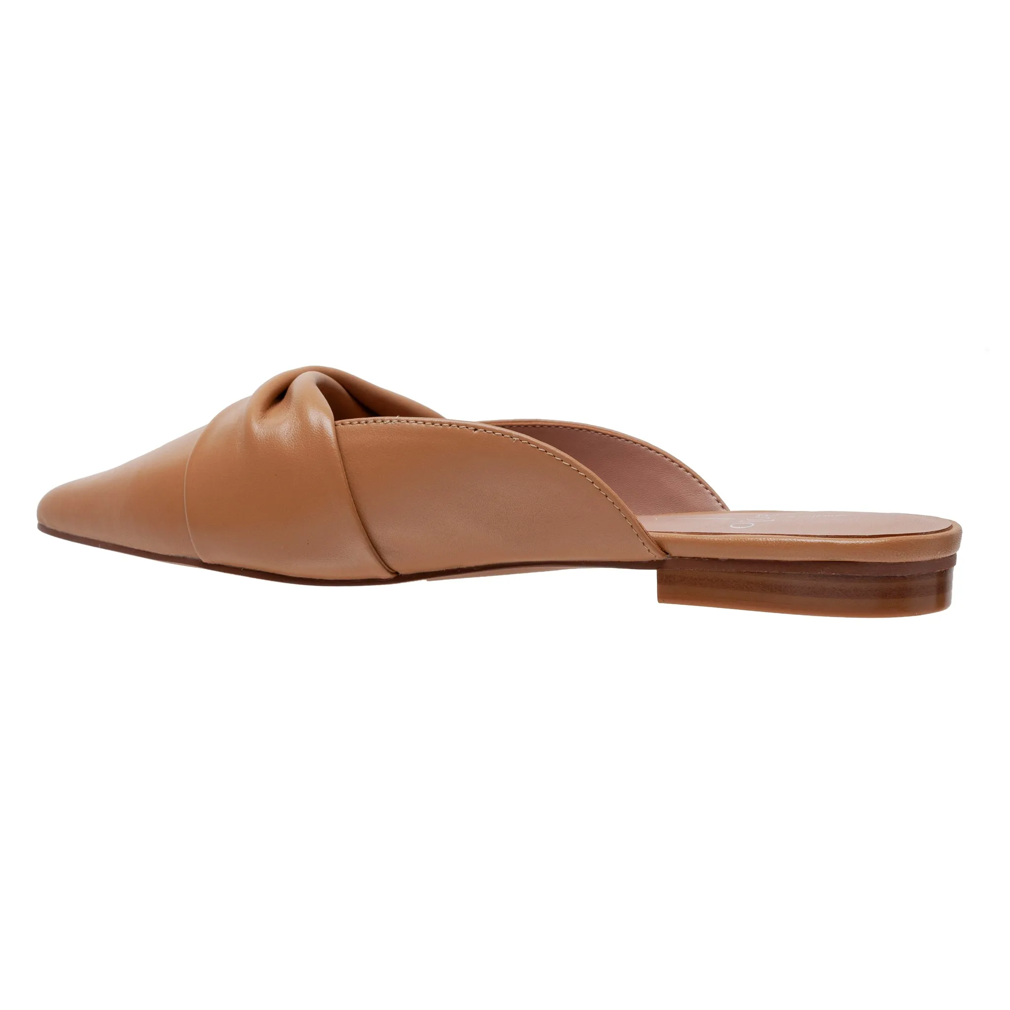 AGNETA | Ruched Bow Mules