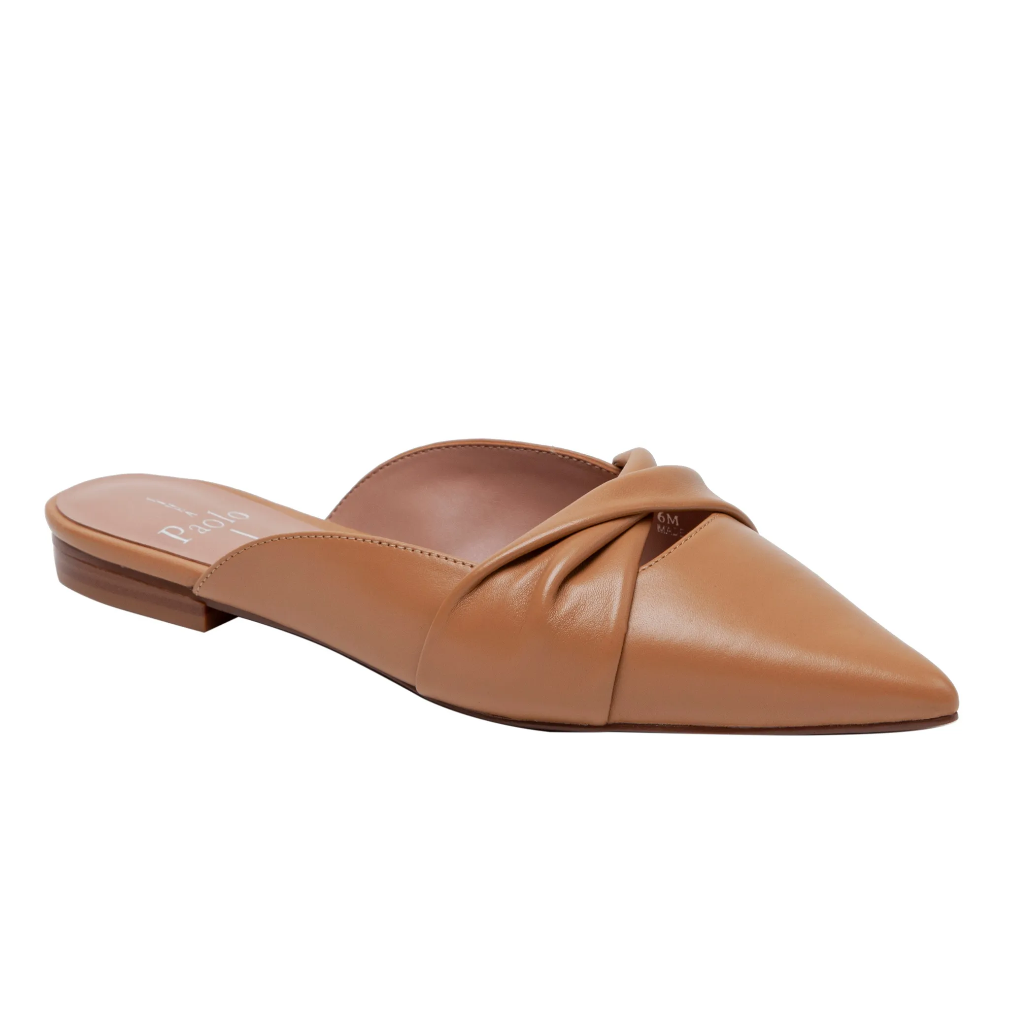 AGNETA | Ruched Bow Mules
