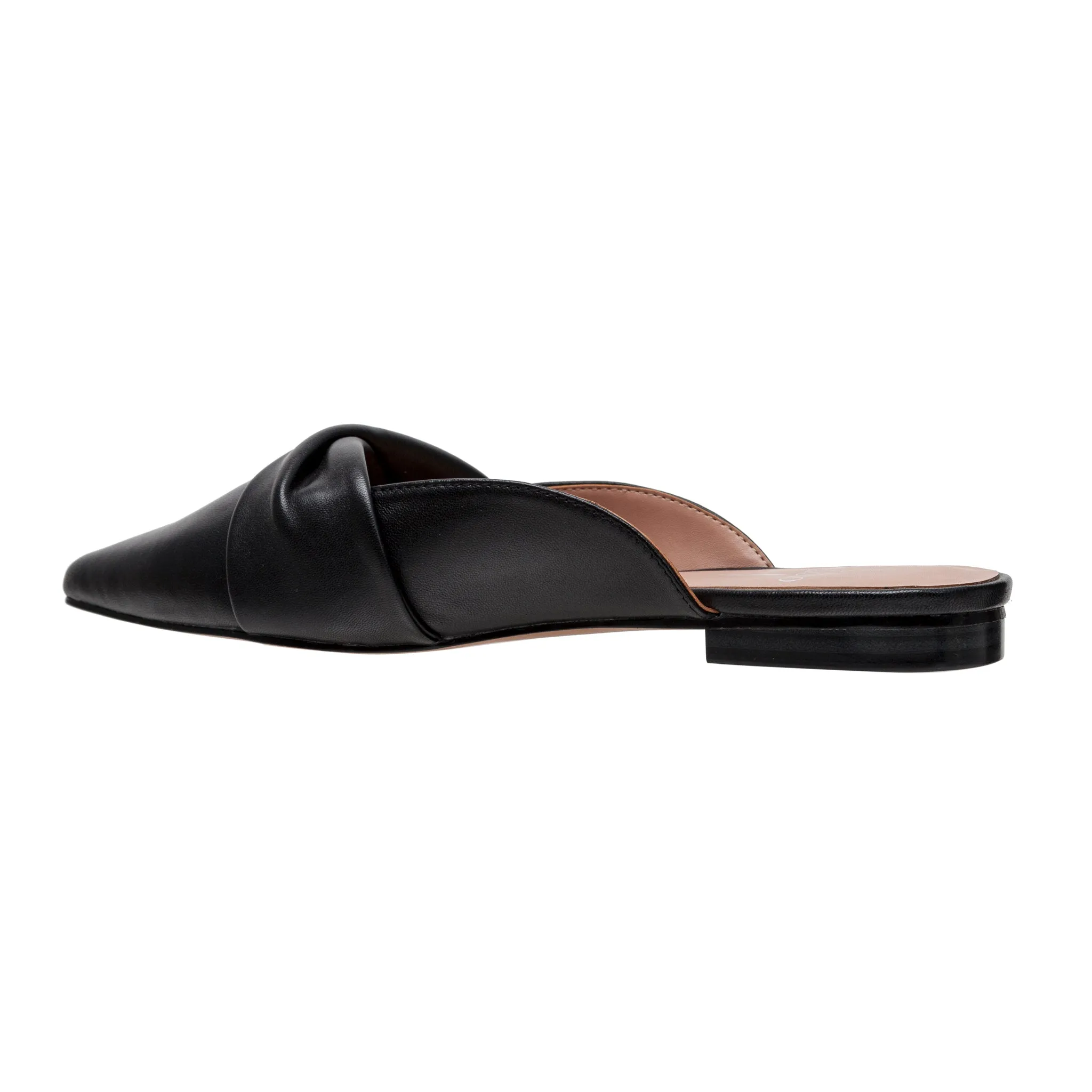 AGNETA | Ruched Bow Mules