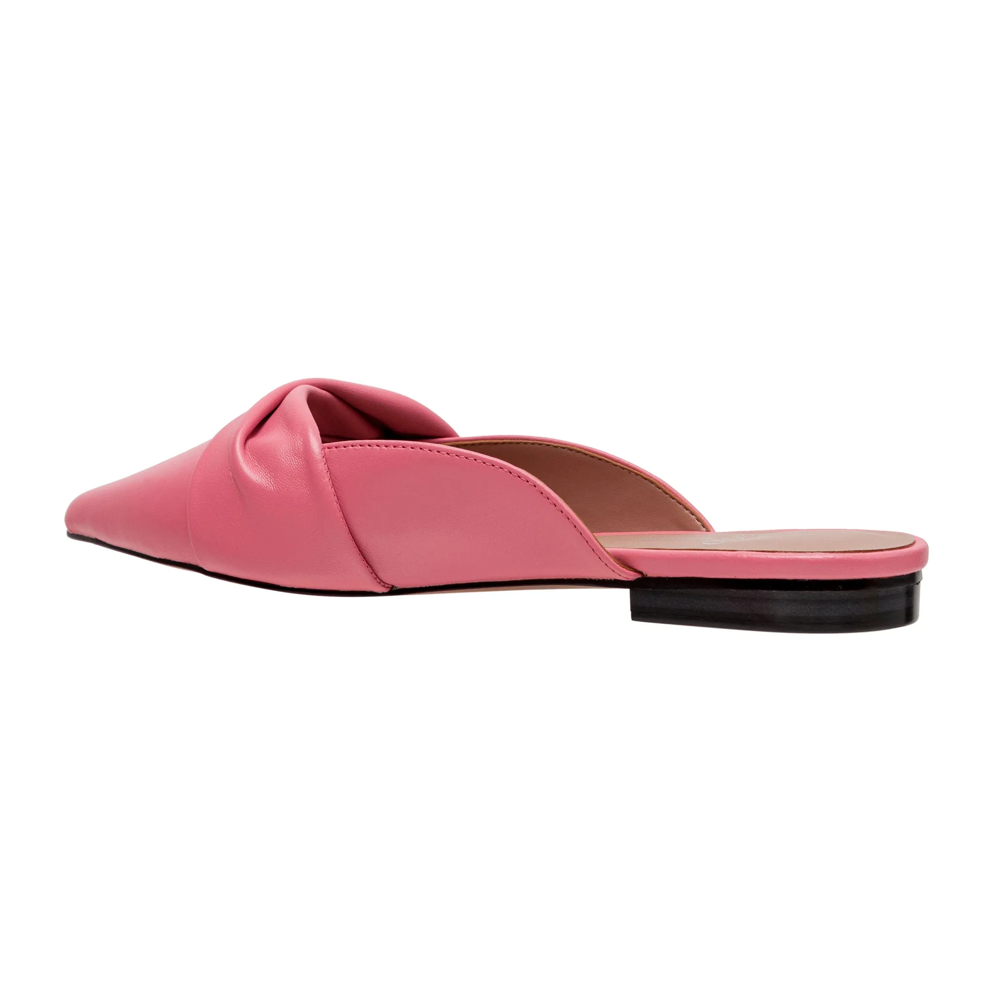 AGNETA | Ruched Bow Mules