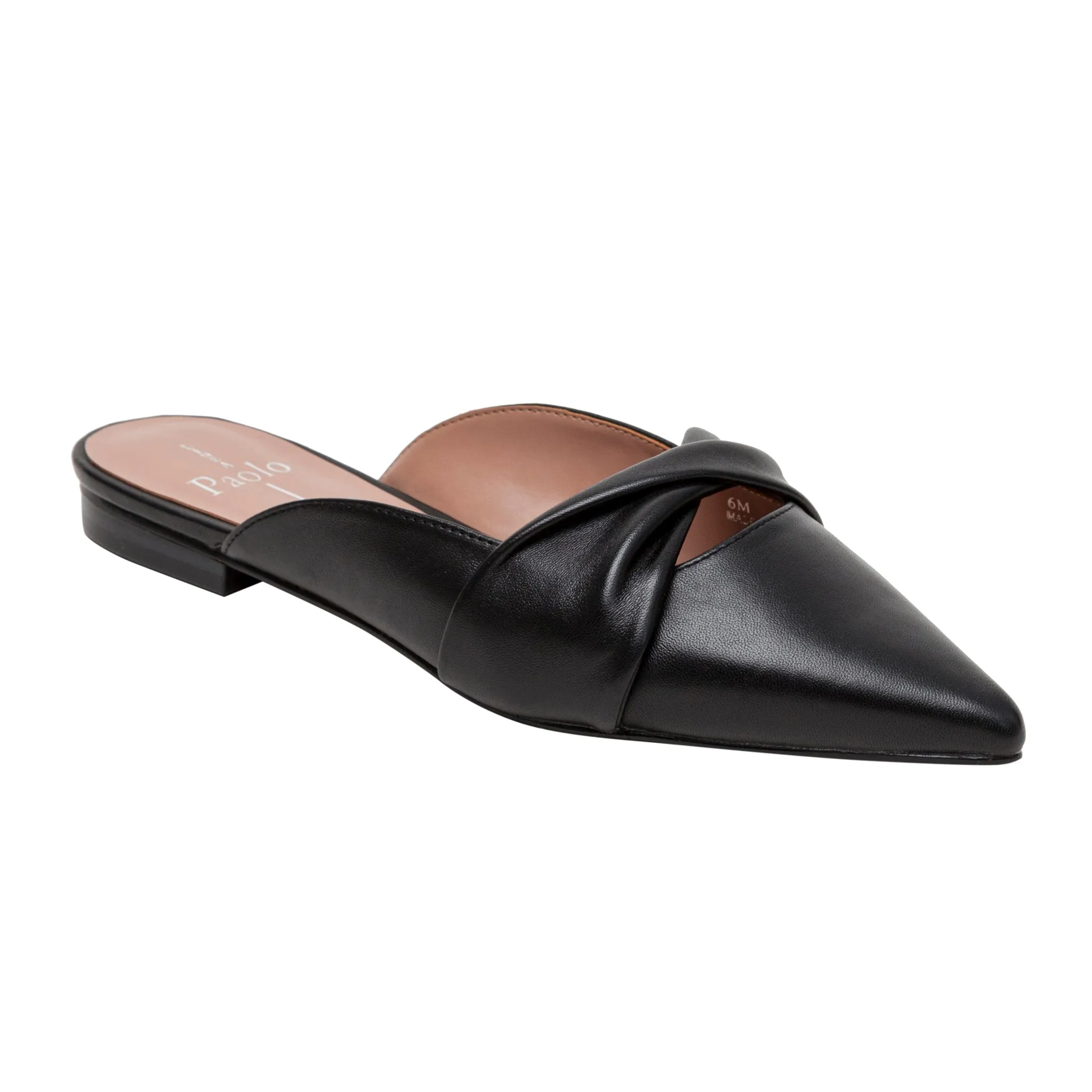 AGNETA | Ruched Bow Mules