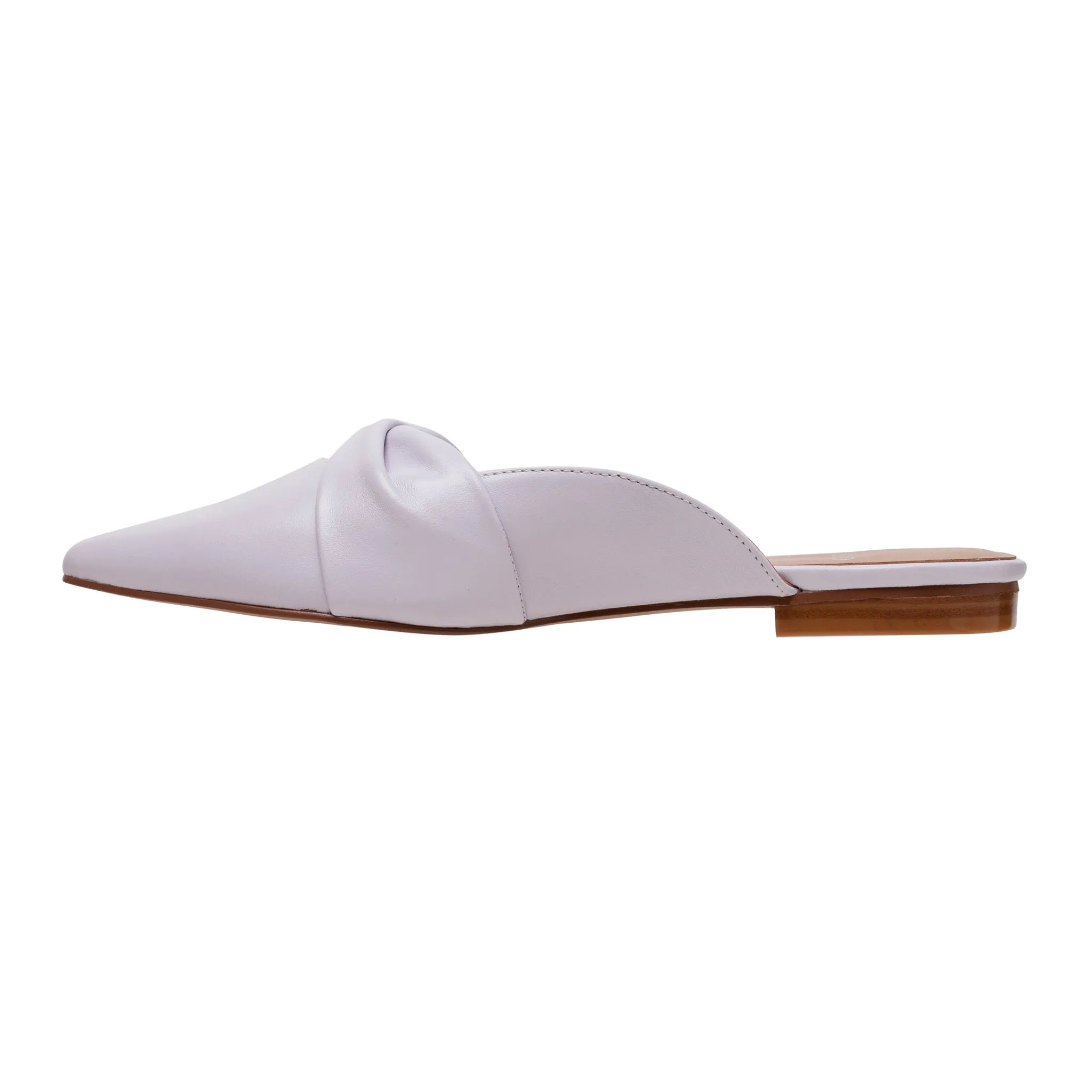 AGNETA | Ruched Bow Mules