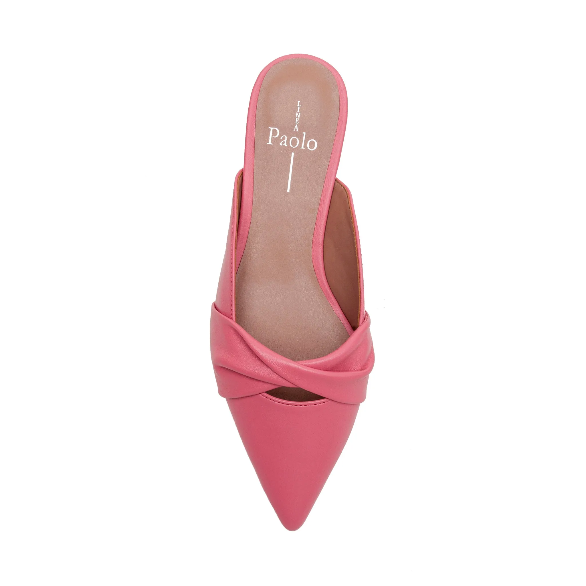 AGNETA | Ruched Bow Mules