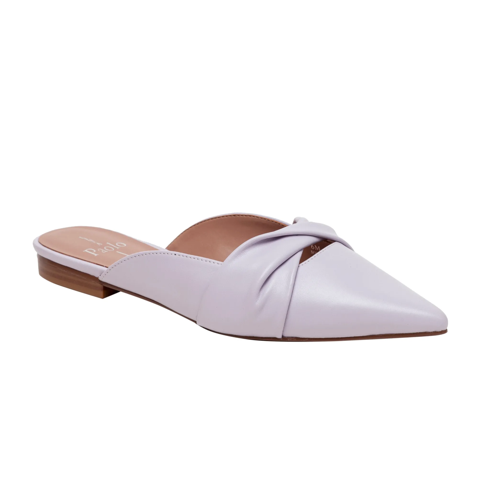 AGNETA | Ruched Bow Mules