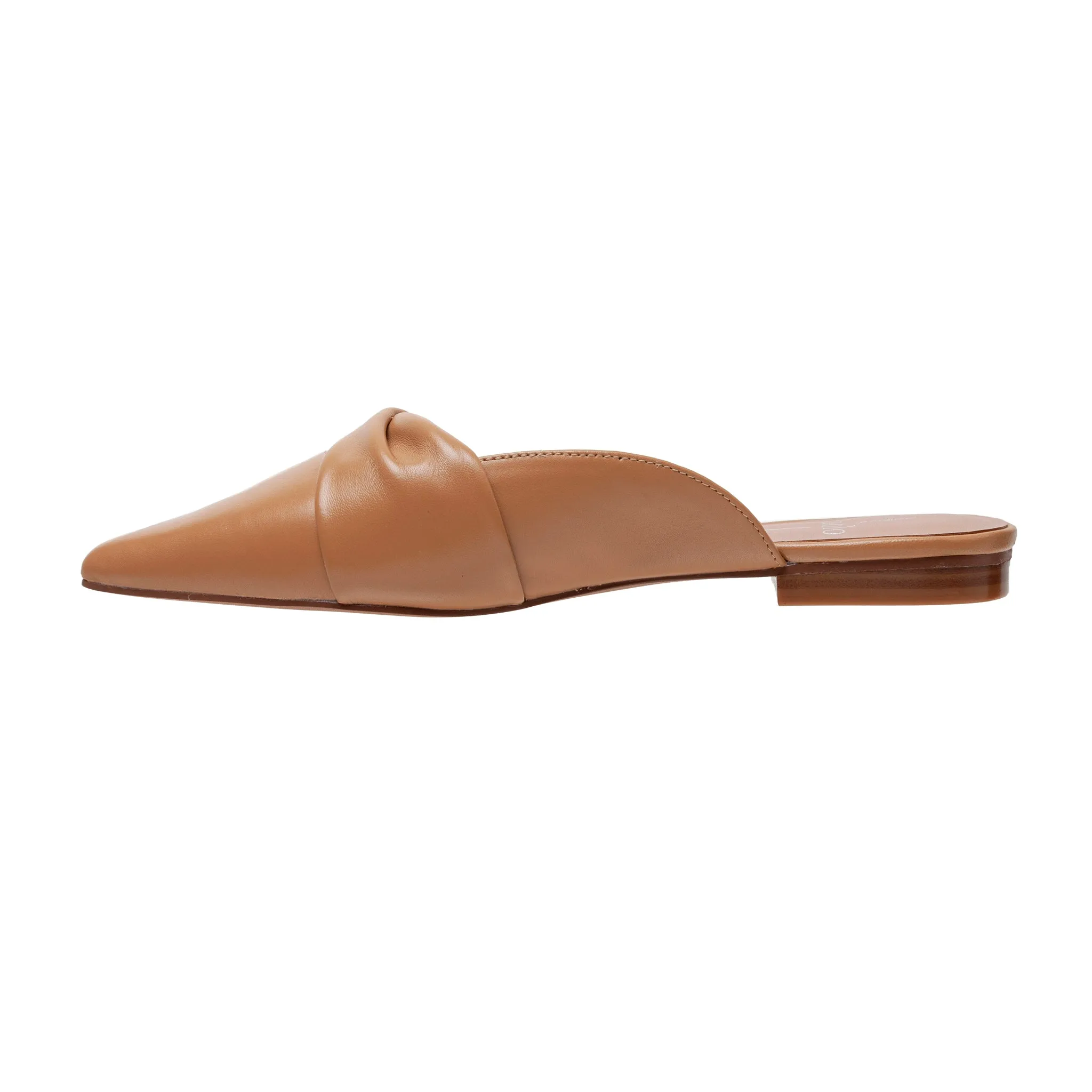 AGNETA | Ruched Bow Mules
