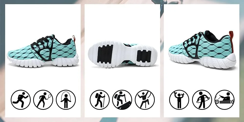 ALEADER Womens Running Shoes, Ultra Lighweight Tennis Shoes, Mesh Cross Trainer for Gym, Casual Wear
