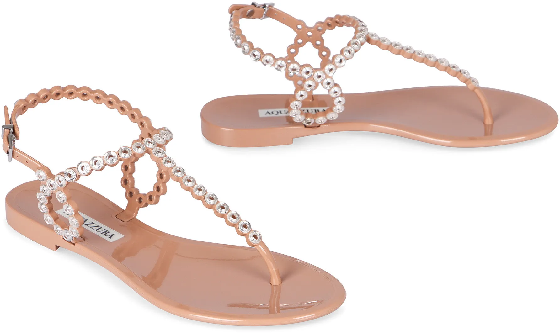 Almost Bare flat sandals