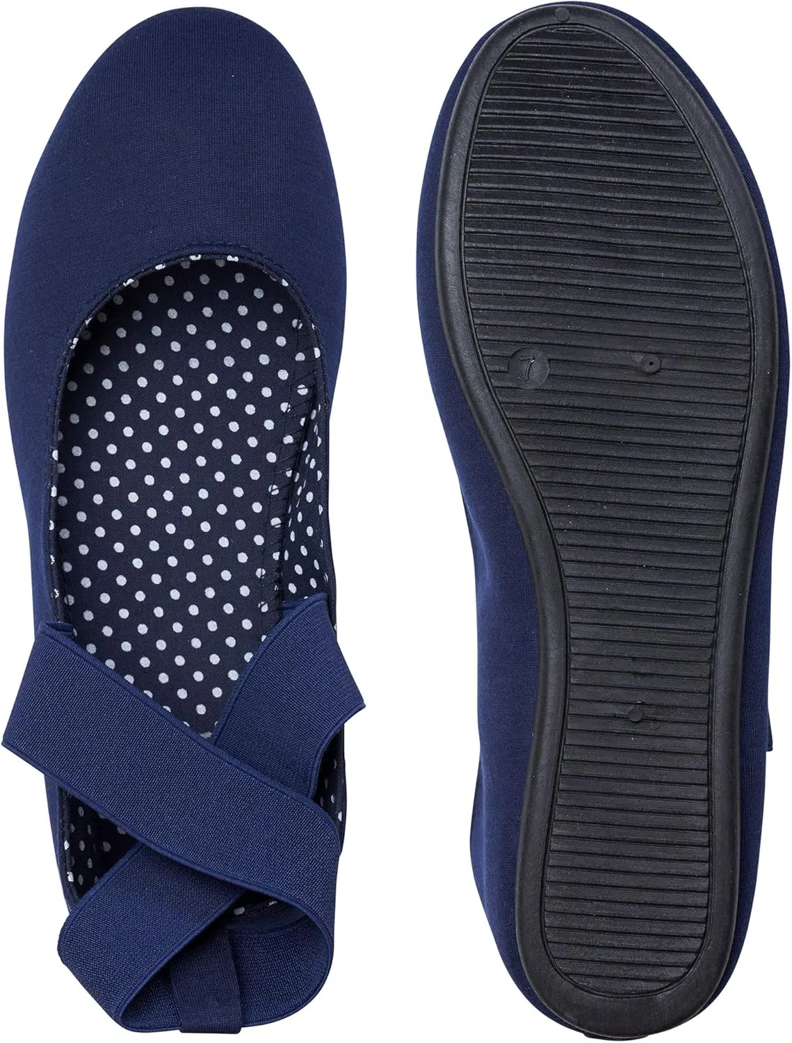 Alpine Swiss Peony Ballet Flats Shoes for Women | Elastic Ankle Strap Flats | Round Closed-Toe | Slip On Loafers | Padded for Comfort | Runs Small