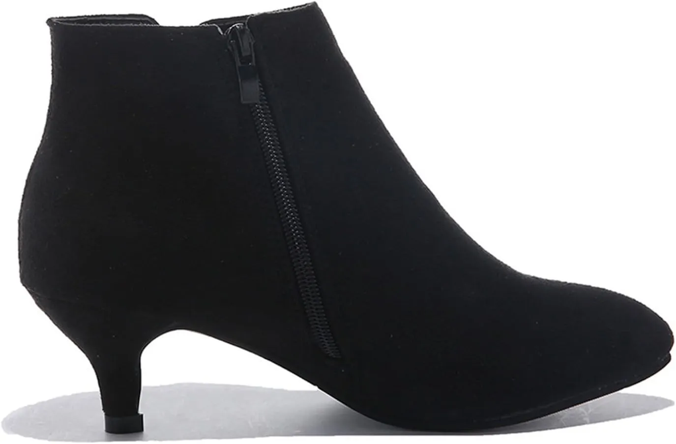 AMDBEL Winter Boots for Women 2024 Boots Sexy High Heel Ponited Toe Suede Stiletto Boots Ladies Dressy Booties