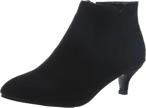 AMDBEL Winter Boots for Women 2024 Boots Sexy High Heel Ponited Toe Suede Stiletto Boots Ladies Dressy Booties
