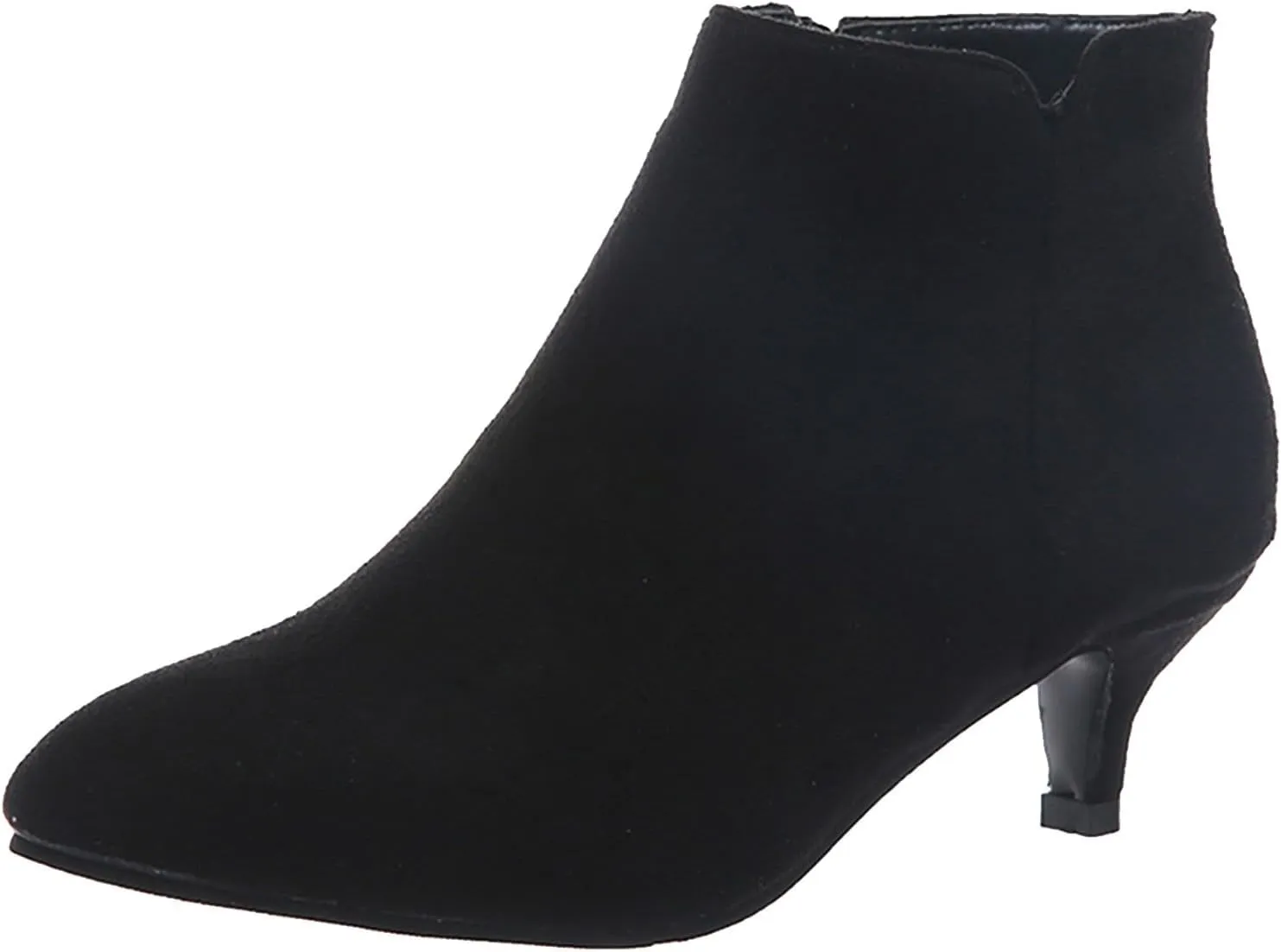 AMDBEL Winter Boots for Women 2024 Boots Sexy High Heel Ponited Toe Suede Stiletto Boots Ladies Dressy Booties