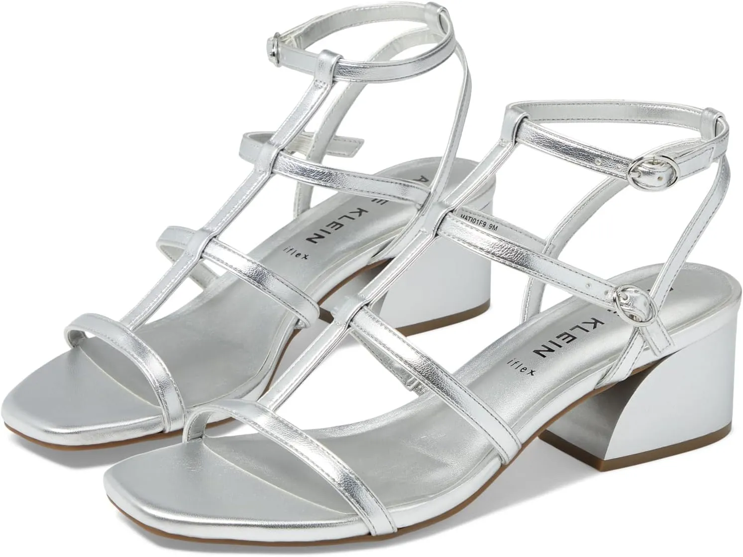 Anne Klein Womens Matilda Strappy Ankle Strap Heels