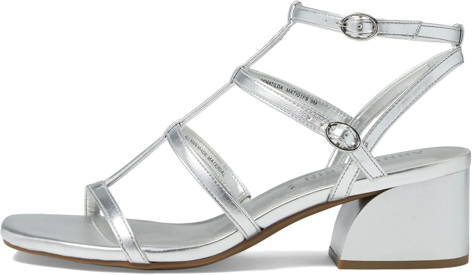 Anne Klein Womens Matilda Strappy Ankle Strap Heels