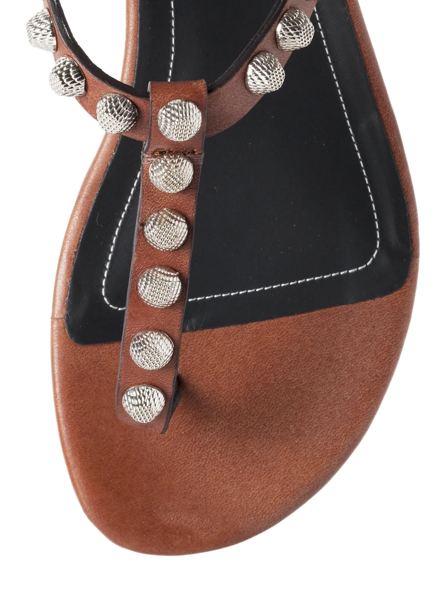 Arena Flat Thong Sandal - Brown