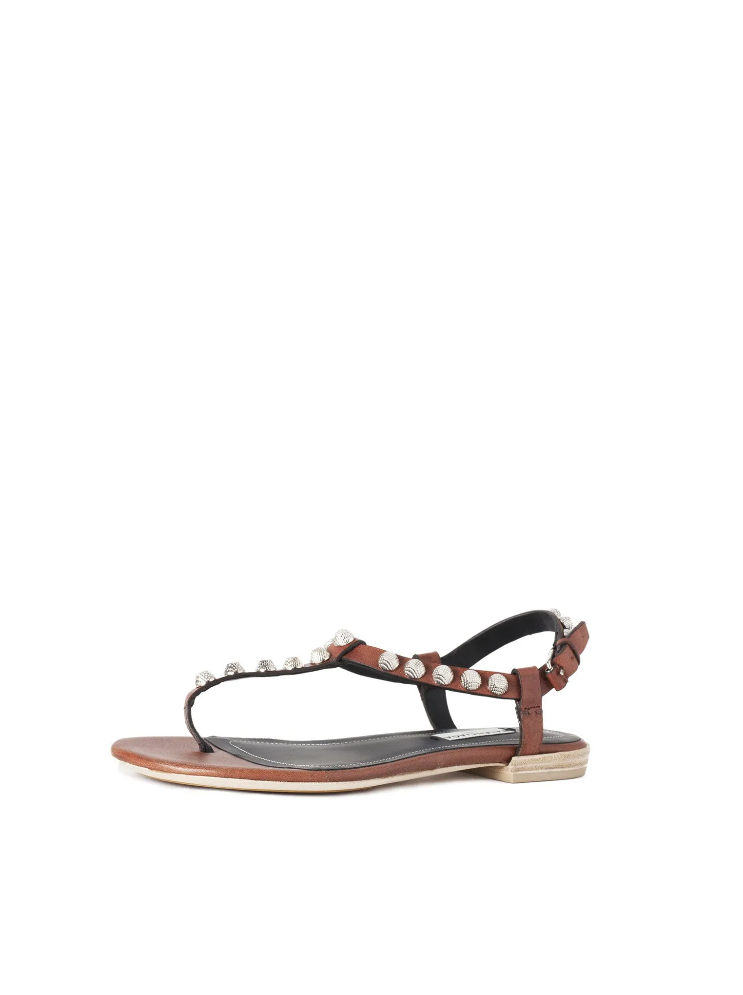 Arena Flat Thong Sandal - Brown