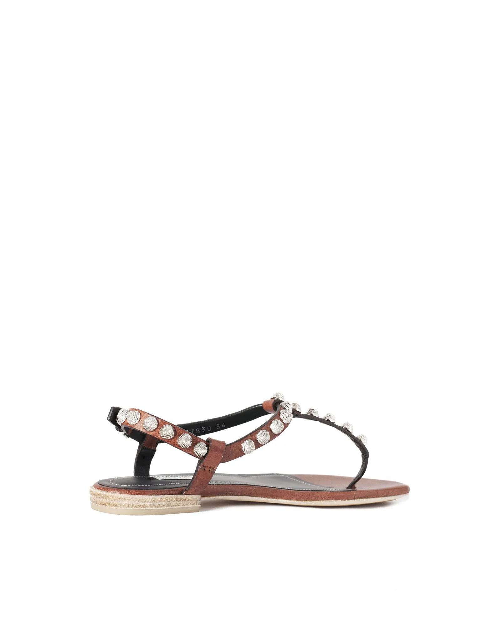Arena Flat Thong Sandal - Brown