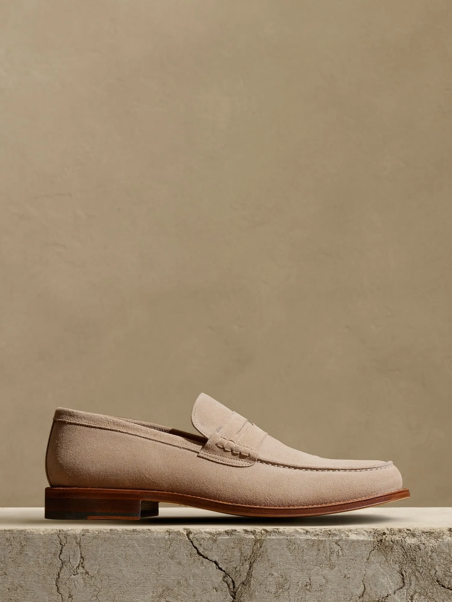Asher Suede Penny Loafer