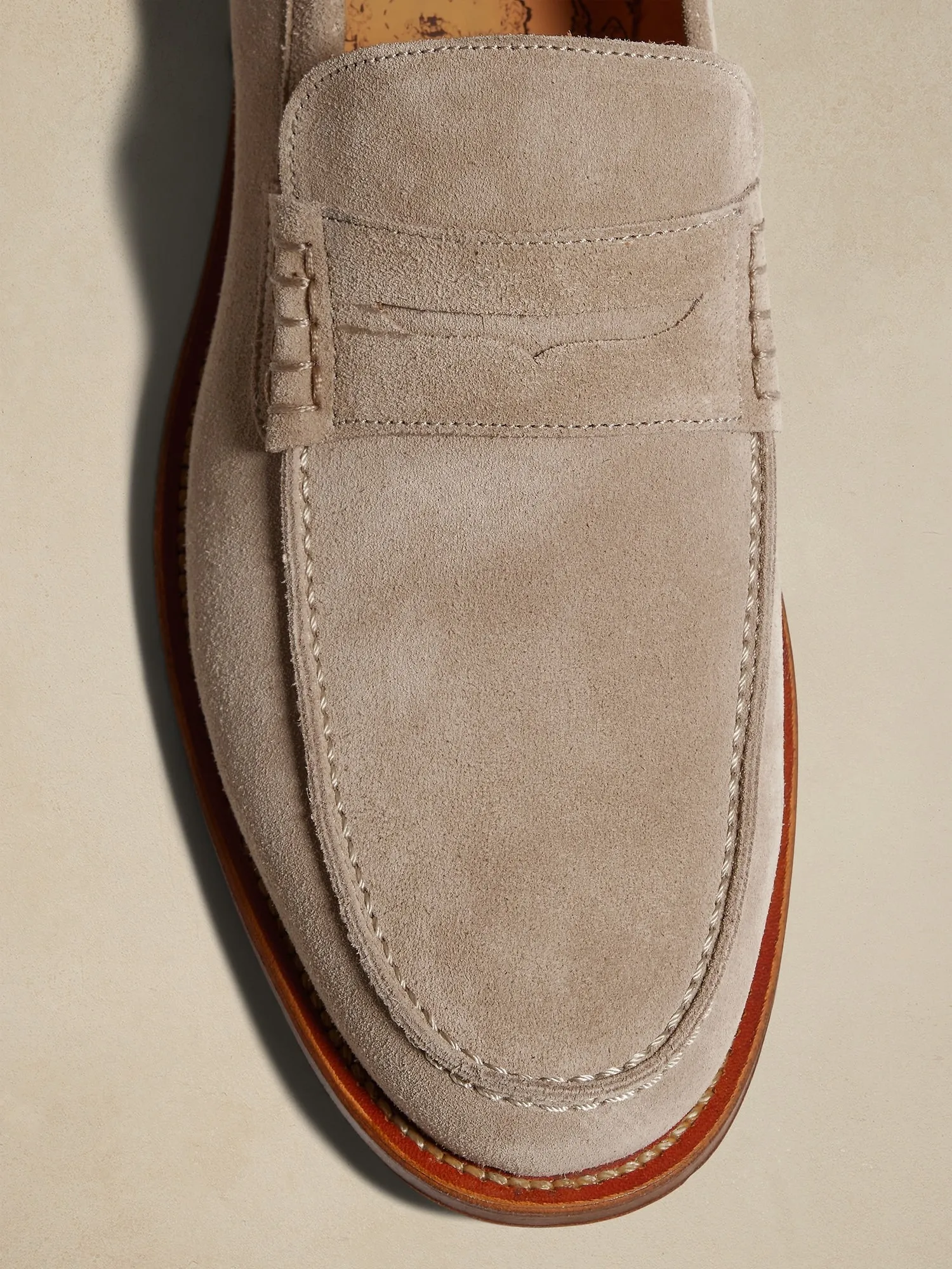Asher Suede Penny Loafer