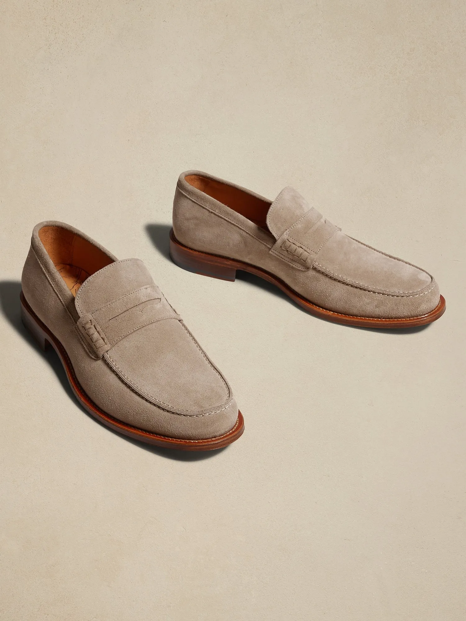 Asher Suede Penny Loafer