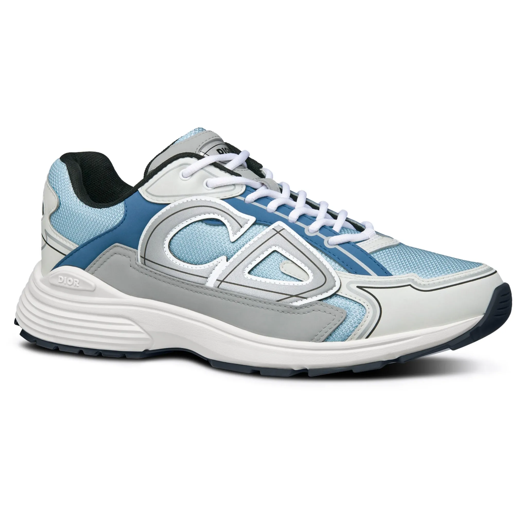 B30 Mesh Light Blue Grey Trainer