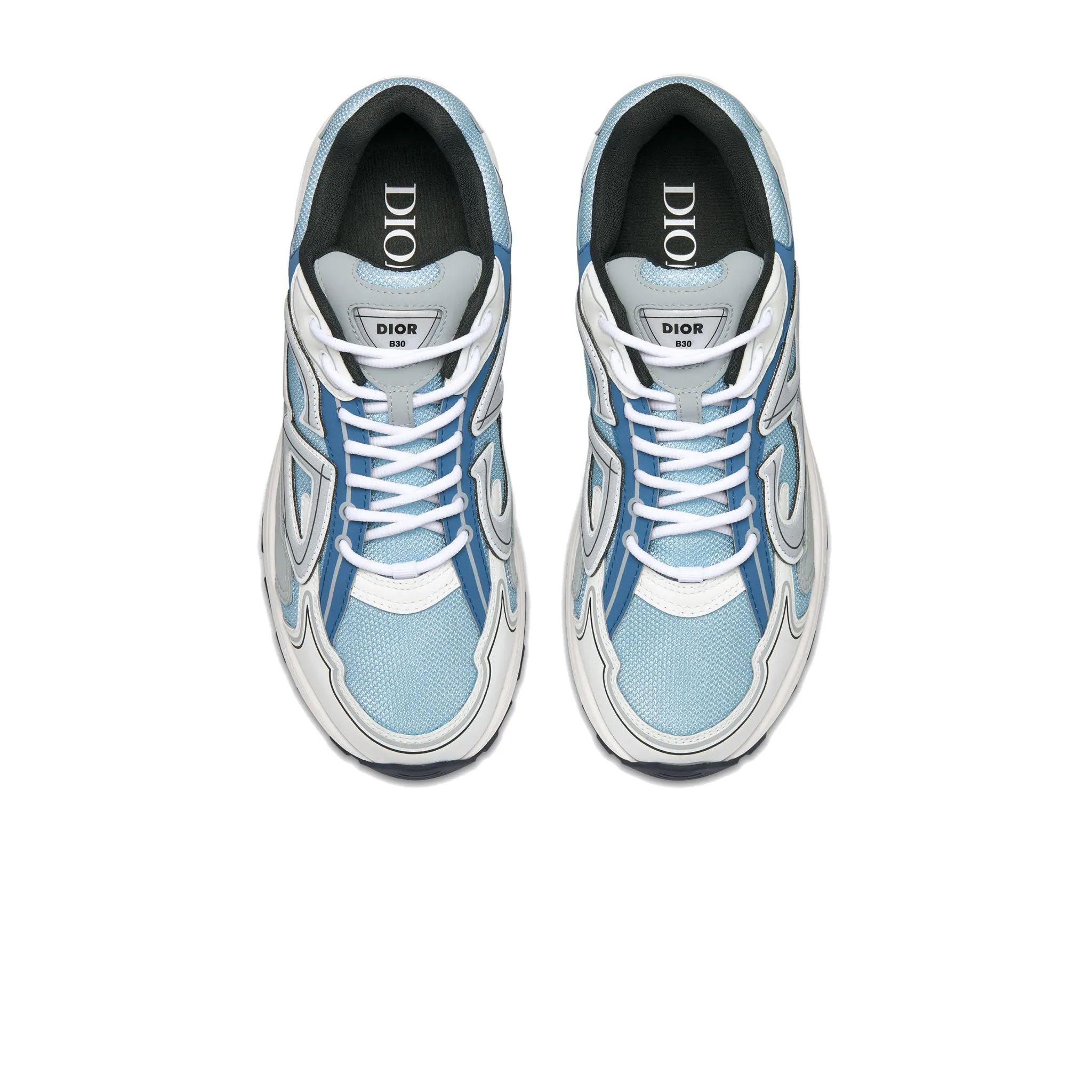 B30 Mesh Light Blue Grey Trainer