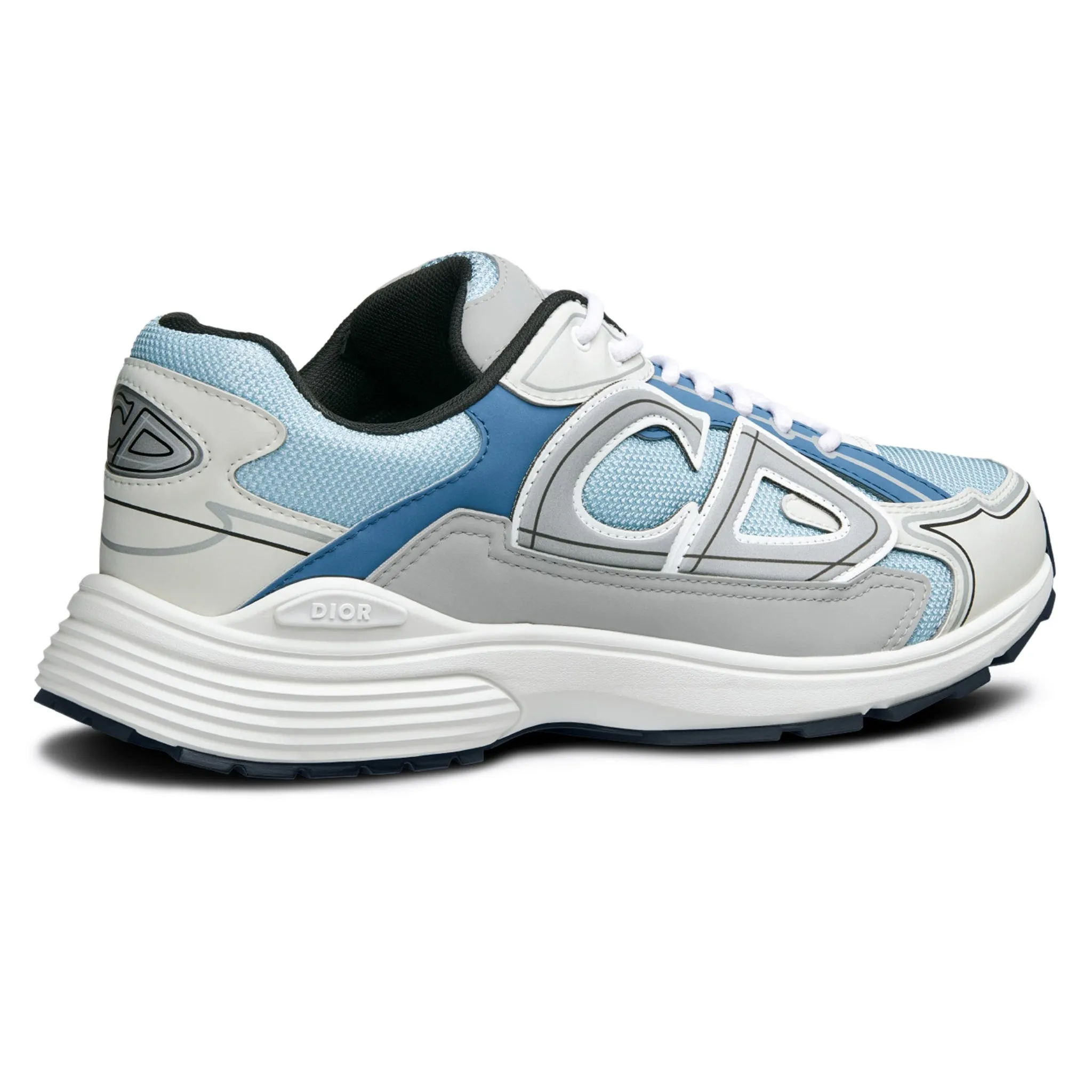 B30 Mesh Light Blue Grey Trainer