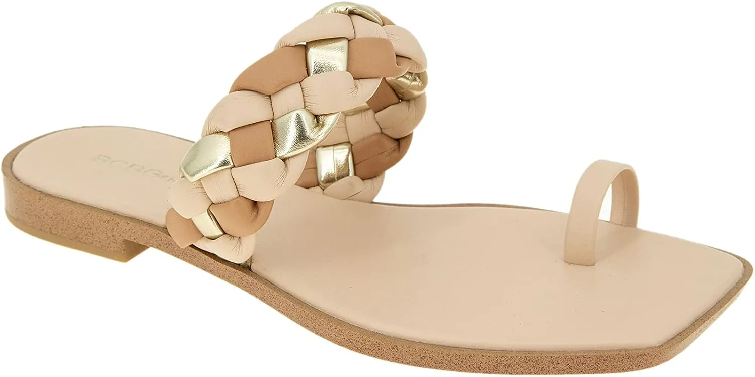 BCBGeneration Women's Fashion Flat Sandal
