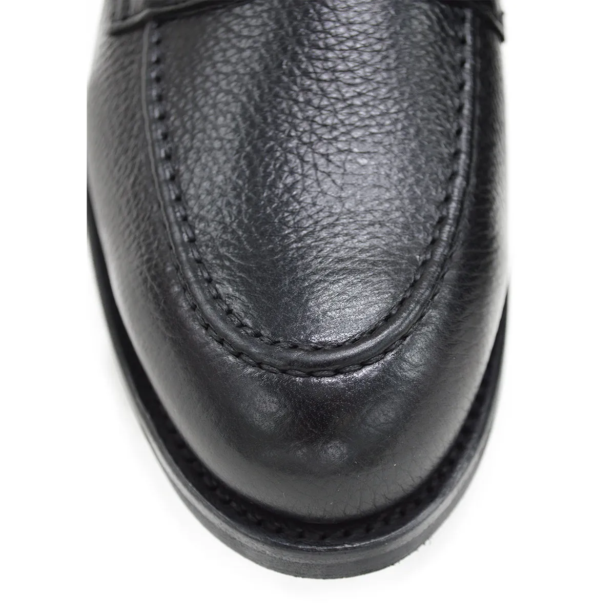 Berwick 1707 Penny Loafer (9628) Black Deerskin
