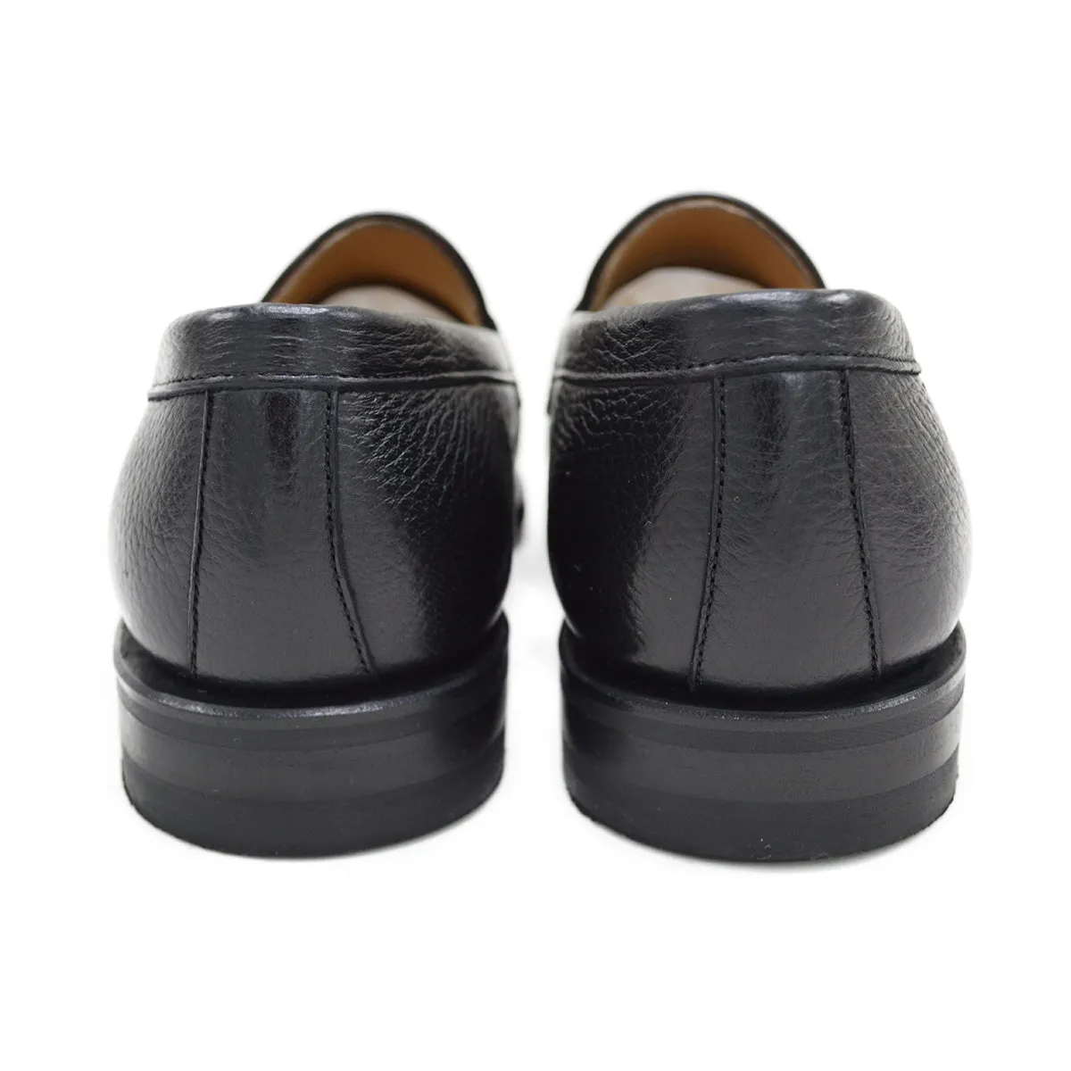 Berwick 1707 Penny Loafer (9628) Black Deerskin