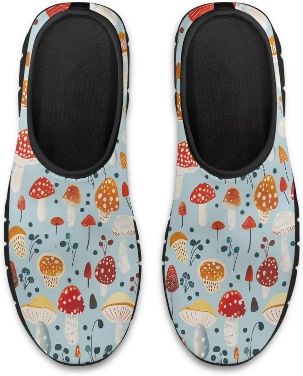 Binienty Slip on Sneakers for Women Men Art Printed Travel Loafers Round Toe Flat Sneakers Shoes Nurse Shoes