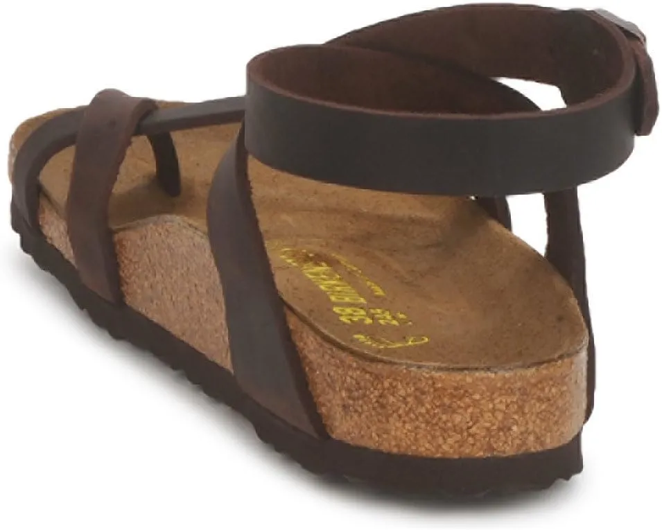 Birkenstock Women's Yara Oiled Leather Flat