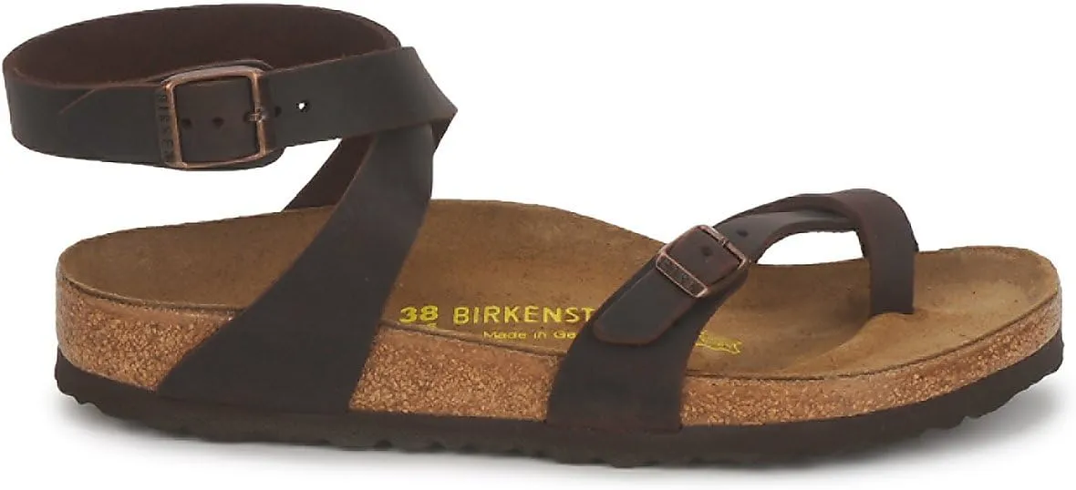 Birkenstock Women's Yara Oiled Leather Flat
