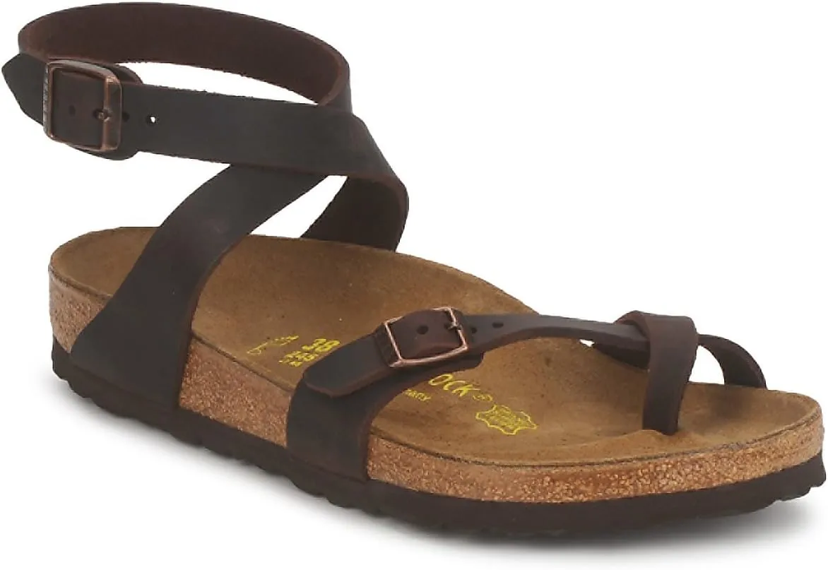 Birkenstock Women's Yara Oiled Leather Flat