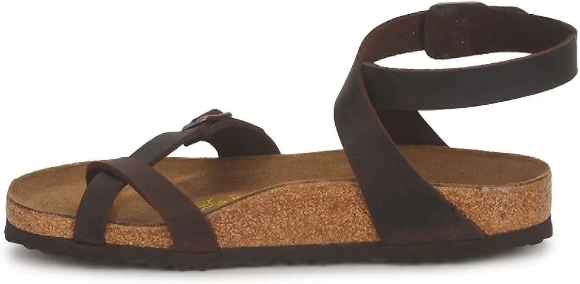 Birkenstock Women's Yara Oiled Leather Flat
