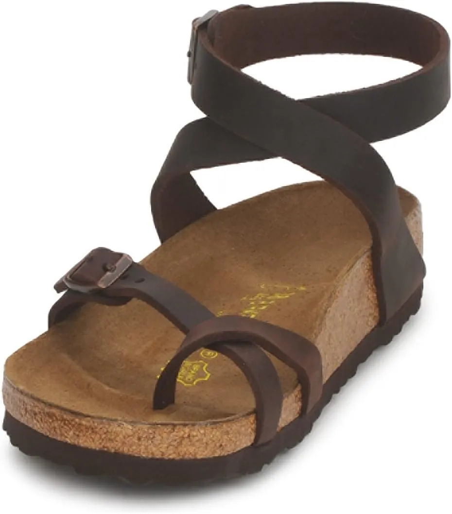Birkenstock Women's Yara Oiled Leather Flat