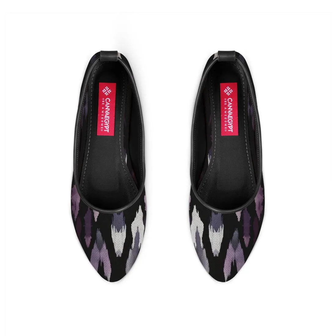 Black Round Toe Shoe Blips