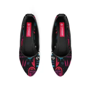 Black Round Toe Shoe Muddled