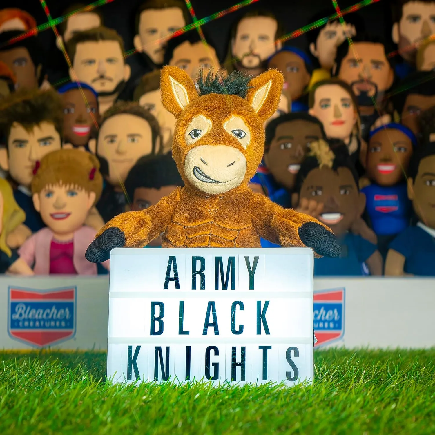 Bleacher Creatures Army West Point Army Mule 10" Mascot Plush Figure - A Mascot for Play or Display