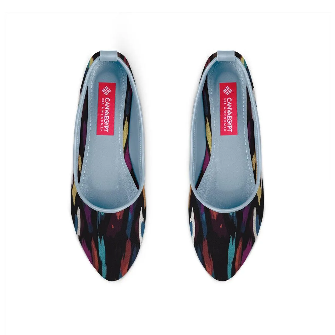 Blue Round Toe Shoe Colors