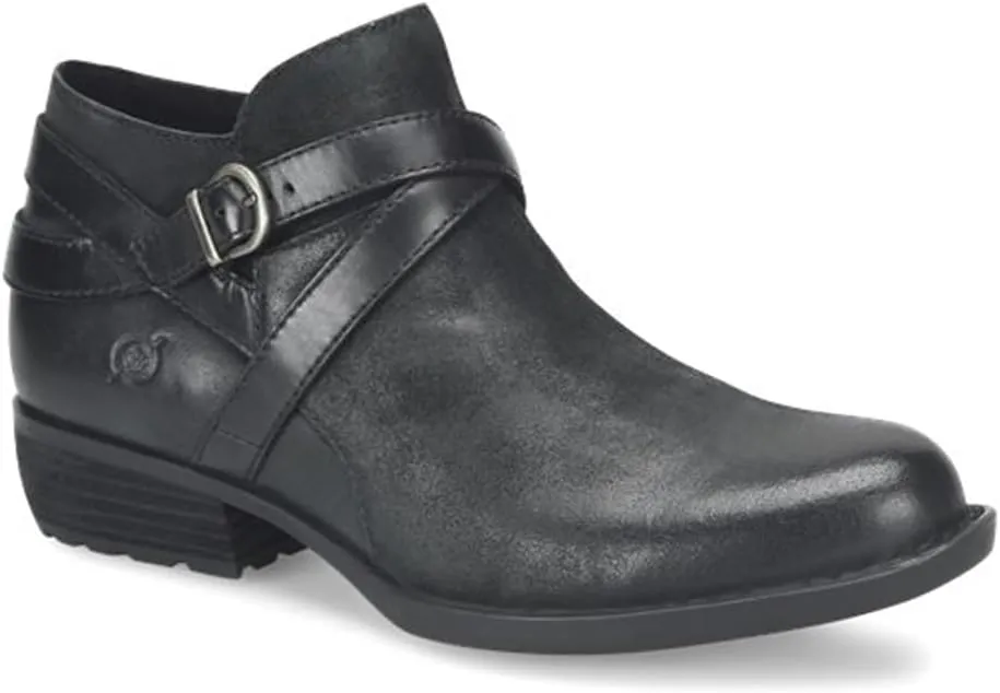 BORN Women's Kelle Black Distressed 9 M