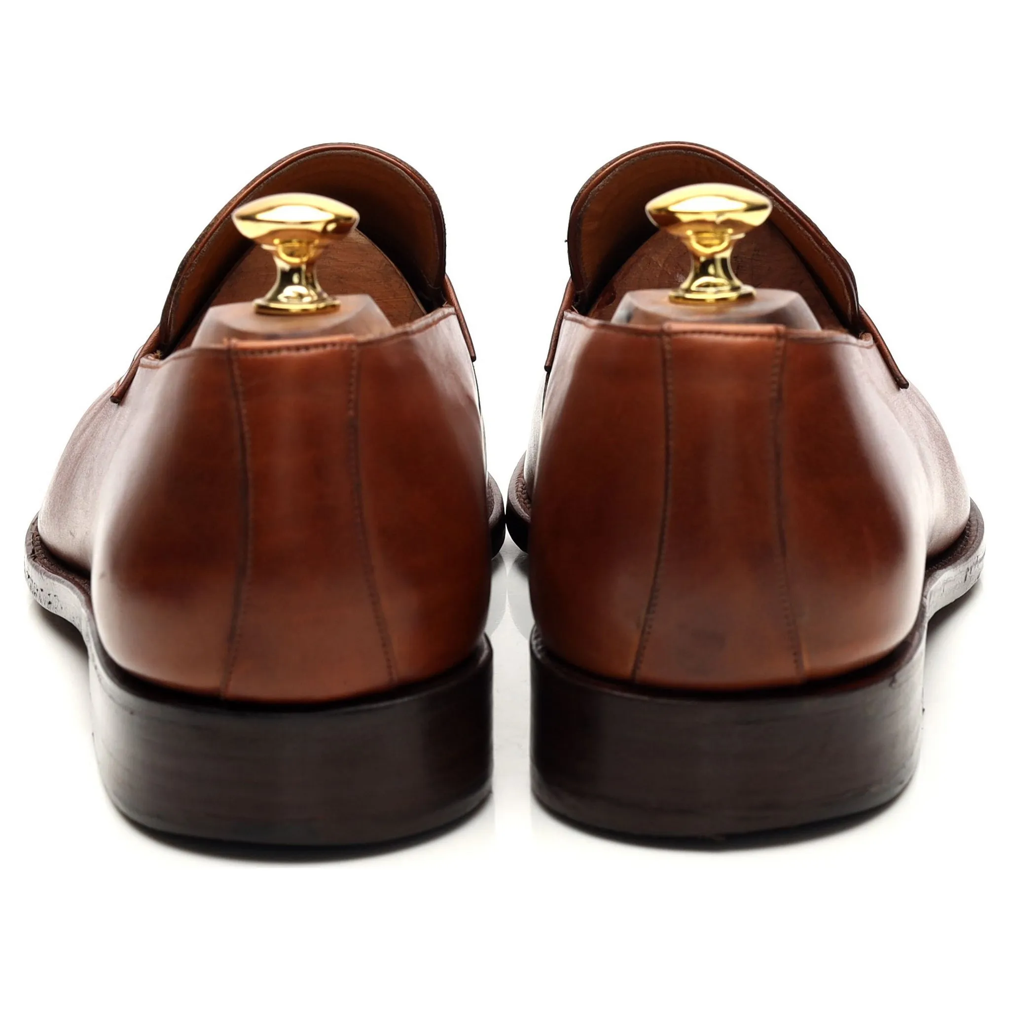 Brown Leather Loafer UK 10.5 G
